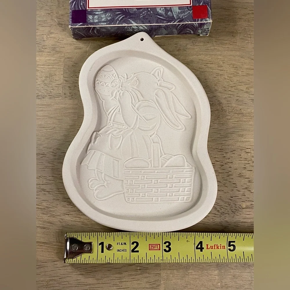 Longaberger Easter Cookie Mold Vintage In Box‎ 1995 & 1996 Easter Bunny & Basket